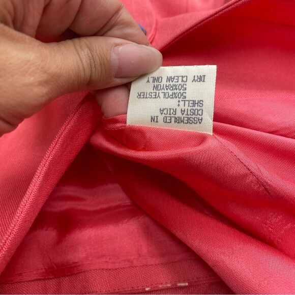 Vintage Gilmor Suit Blazer and Skirt Women’s Pink Barbie Career Fully Lined 10 - Picture 8 of 12